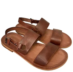 Scarpe di Maremma Sandalo In Pelle Testa Di Moro Opaco Mod.7000*Uomo Sandali & Ciabatte