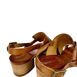 Scarpe di Maremma Sandalo In Pelle Tuffata Marrone*Donna Sandali & Ciabatte