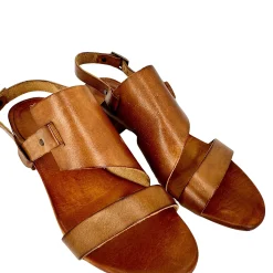 Scarpe di Maremma Sandalo In Pelle Tuffata Marrone*Donna Sandali & Ciabatte