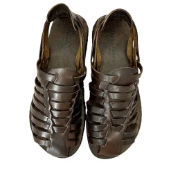Scarpe di Maremma Sandalo In Vacchetta T. Di Moro M6579*Uomo Sandali & Ciabatte