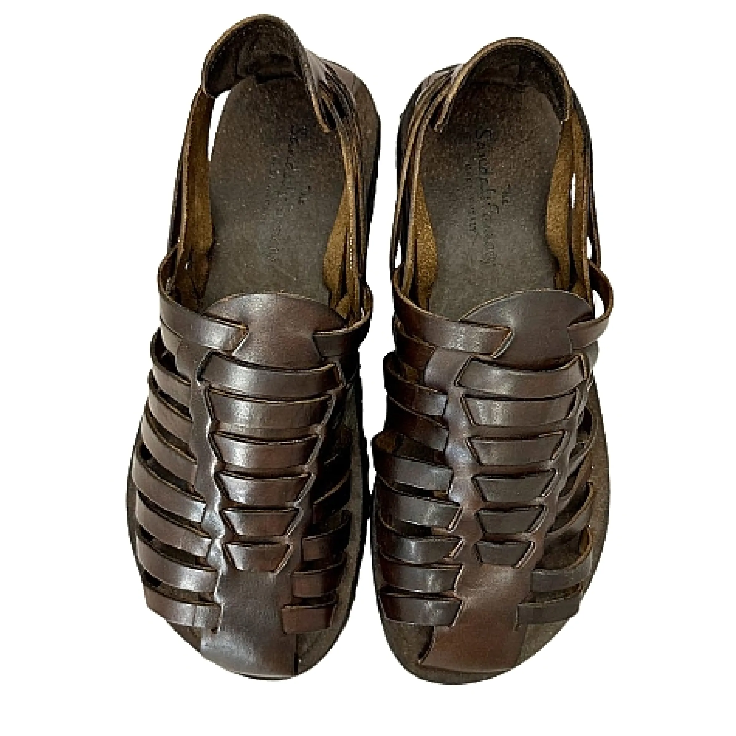 Scarpe di Maremma Sandalo In Vacchetta T. Di Moro M6579*Uomo Sandali & Ciabatte