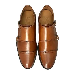 Scarpe di Maremma Scarpa Doppia Fibbia Cuoio*Uomo Fibbie