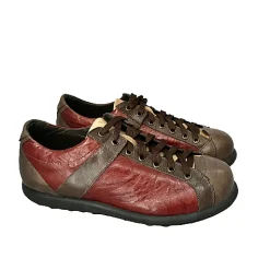 Scarpe di Maremma Sneaker Artigianale Bordeaux/Taupe/Testa Di Moro*Uomo Sneakers