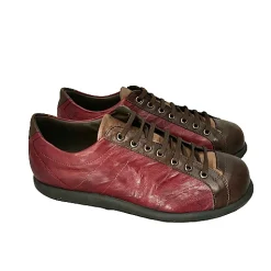 Scarpe di Maremma Sneaker Artigianale Bordeaux/Taupe/T.Moro*Uomo Sneakers