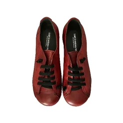 Scarpe di Maremma Sneaker Artigianale Rossa*Donna Scarpe Sportive