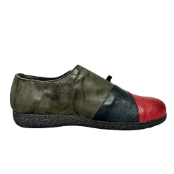 Scarpe di Maremma Sneaker Artigianale Rosso/Blu/Verde*Donna Scarpe Sportive