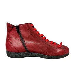 Scarpe di Maremma Sneaker In Pelle Bordeaux*Donna Scarpe Sportive