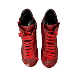 Scarpe di Maremma Sneaker In Pelle Bordeaux*Donna Scarpe Sportive