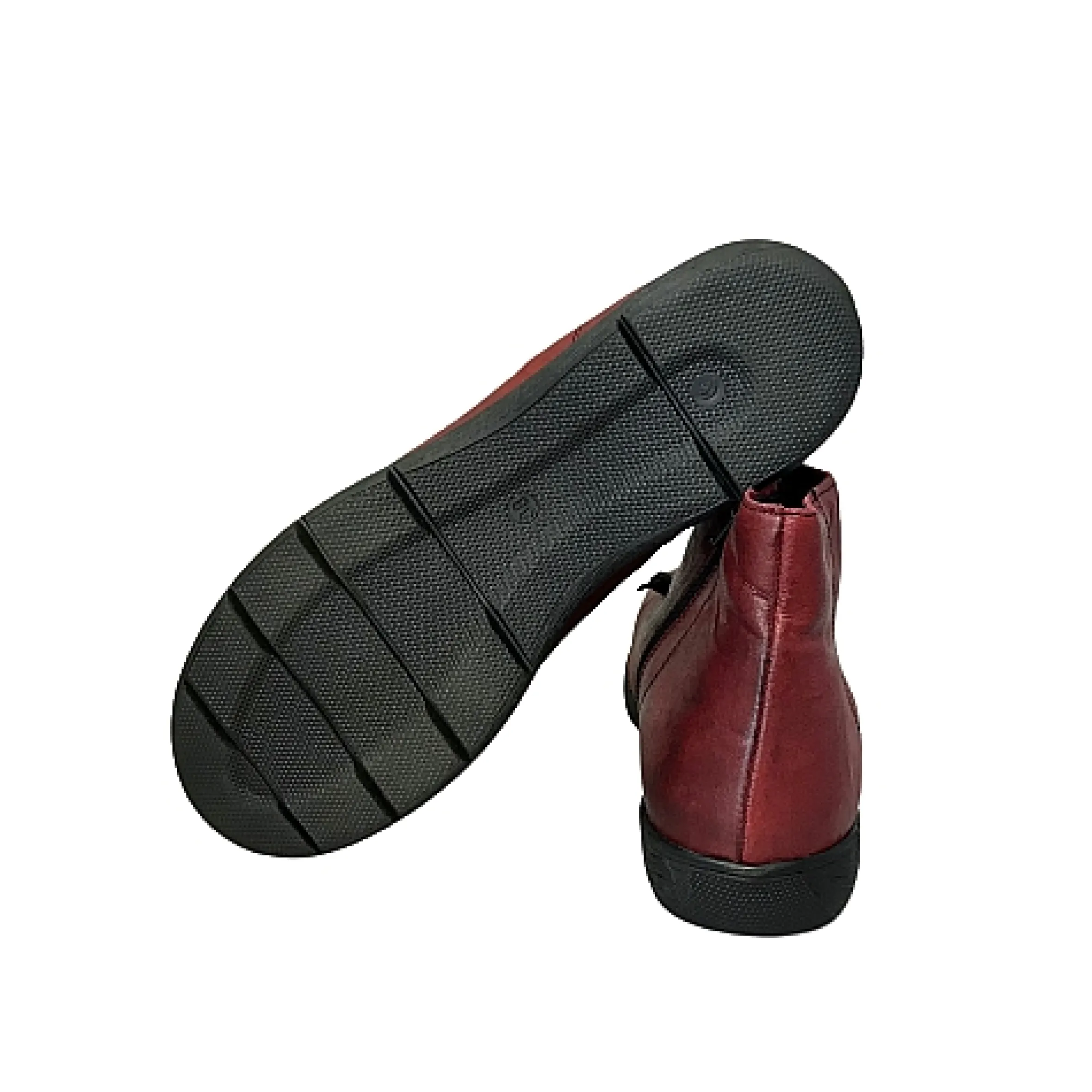 Scarpe di Maremma Sneaker In Pelle Rossa*Donna Scarpe Sportive