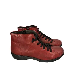 Scarpe di Maremma Sneaker In Pelle Rossa*Donna Scarpe Sportive