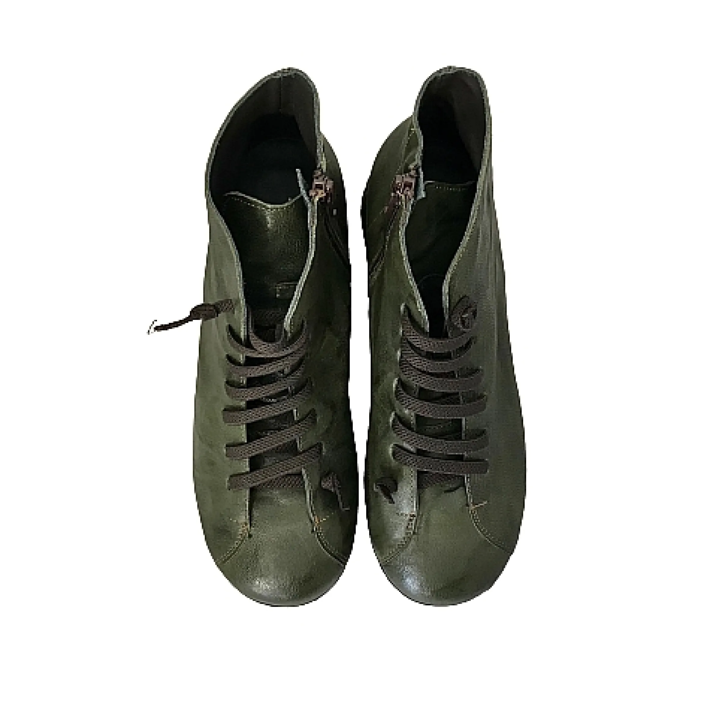 Scarpe di Maremma Sneaker In Pelle Verde*Donna Scarpe Sportive