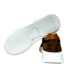 Scarpe di Maremma Sneakers Artigianale In Pelle Marrone*Uomo Sneakers