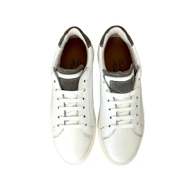 Scarpe di Maremma Sneakers Artigianale In Pelle Bianca*Uomo Sneakers