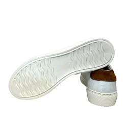 Scarpe di Maremma Sneakers Artigianale In Pelle Bianca*Uomo Sneakers