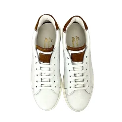 Scarpe di Maremma Sneakers Artigianale In Pelle Bianca*Uomo Sneakers