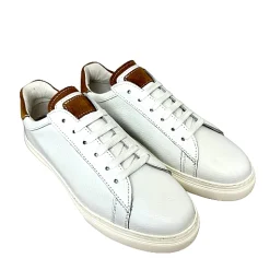 Scarpe di Maremma Sneakers Artigianale In Pelle Bianca*Uomo Sneakers