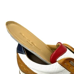 Scarpe di Maremma Sneakers Bassa Artigianale In Pelle Bianca*Uomo Sneakers