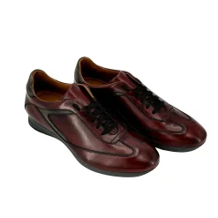 Scarpe di Maremma Sneakers Bassa Bordeaux E Grigia*Uomo Sneakers