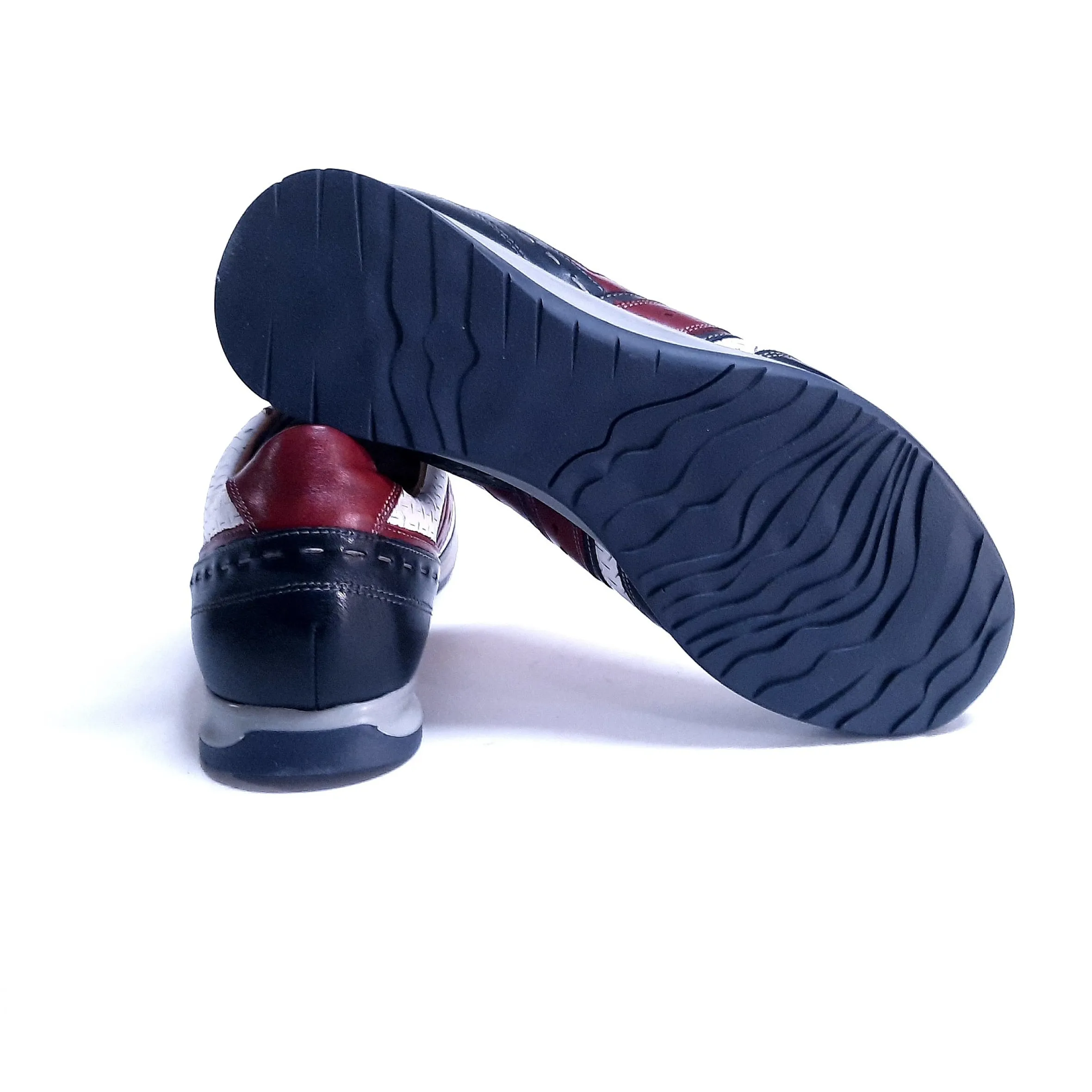 Scarpe di Maremma Sneakers Bassa In Pelle Bianca*Uomo Sneakers