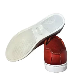 Scarpe di Maremma Sneakers Bassa In Pelle Rossa*Uomo Sneakers