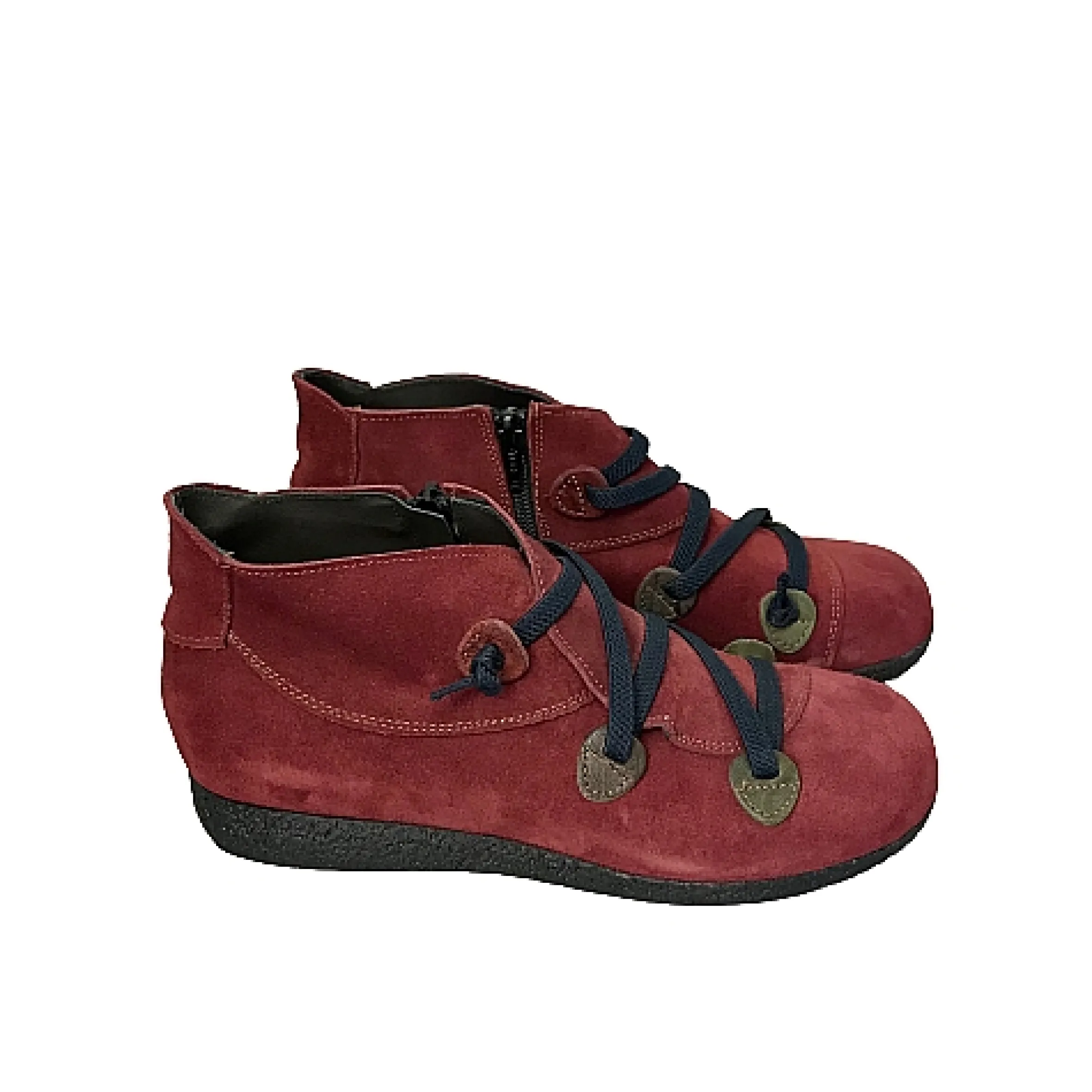 Scarpe di Maremma Sneakers Camoscio Bordeaux*Donna Scarpe Sportive