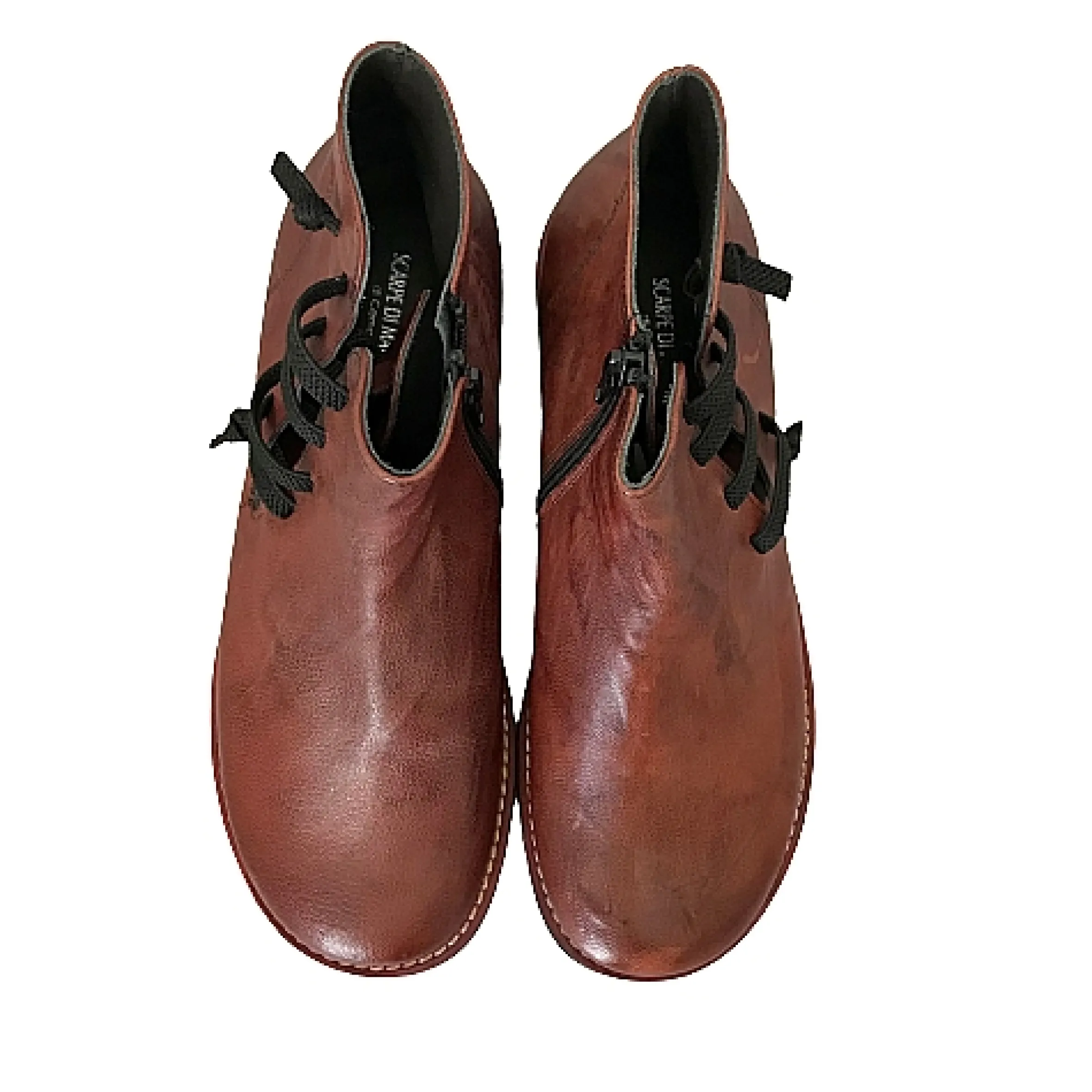 Scarpe di Maremma Sneakers In Pelle Bordeaux*Donna Scarpe Sportive