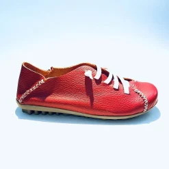 Scarpe di Maremma Sneakers Stringata Rossa*Donna Scarpe Stringate