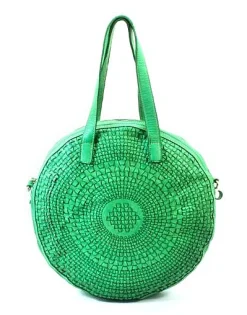 Scarpe di Maremma Sole Big Borsa Rotonda Intrecciata*Donna Borse Morbide