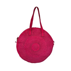 Scarpe di Maremma Sole Big Borsa Rotonda Intrecciata*Donna Borse Morbide