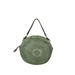 Scarpe di Maremma Sole Small Borsa Rotonda Intrecciata*Donna Borse Morbide