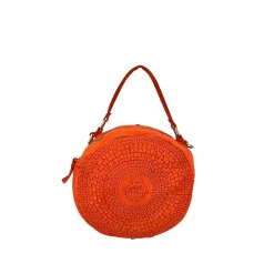 Scarpe di Maremma Sole Small Borsa Rotonda Intrecciata*Donna Borse Morbide