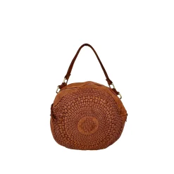 Scarpe di Maremma Sole Small Borsa Rotonda Intrecciata*Donna Borse Morbide