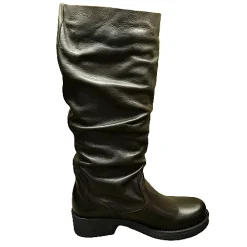 Scarpe di Maremma Stivale Artigianale Alto Testa Di Moro*Donna Stivali
