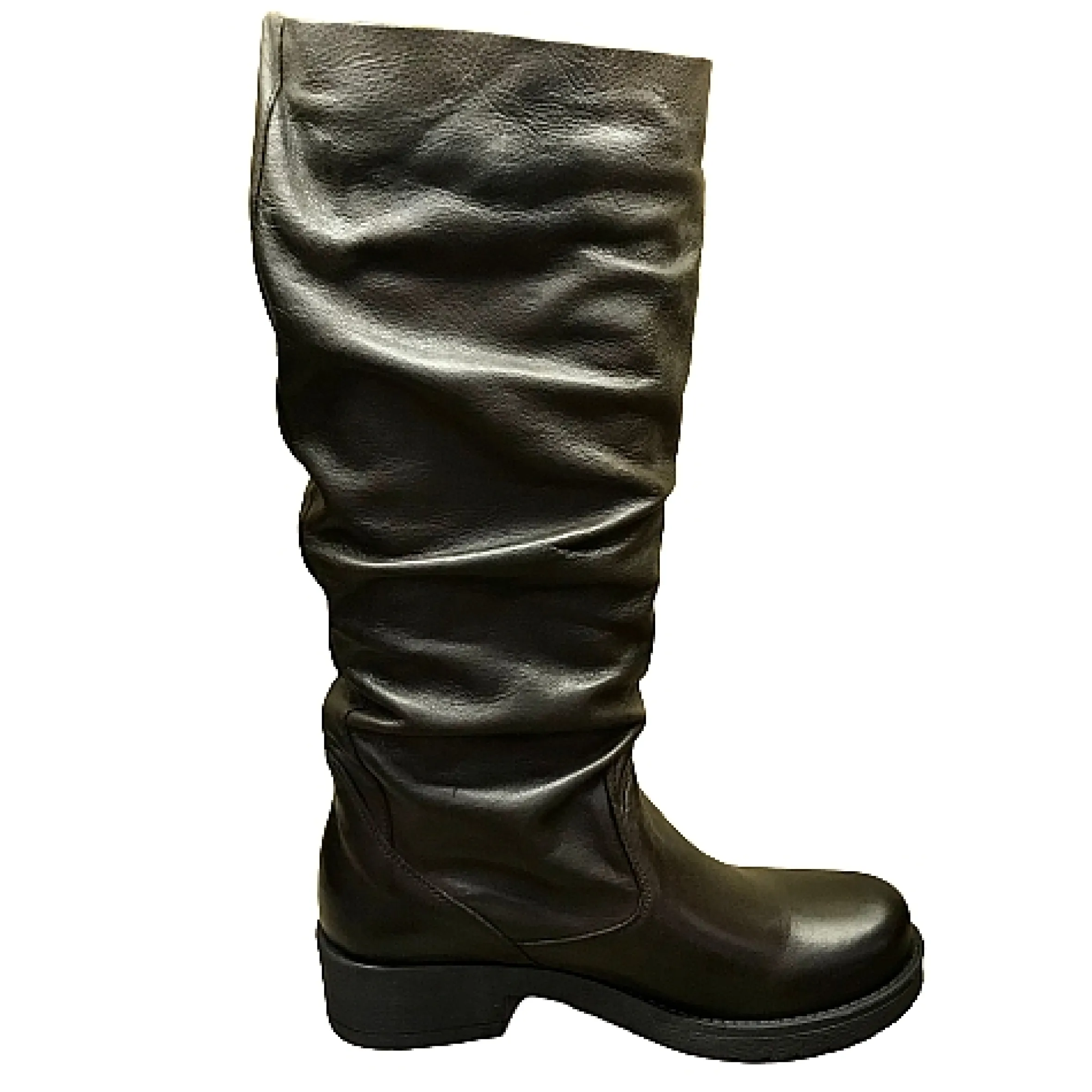 Scarpe di Maremma Stivale Artigianale Alto Testa Di Moro*Donna Stivali