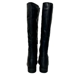 Scarpe di Maremma Stivale Artigianale Nero Con Zeppa Interna*Donna Stivali