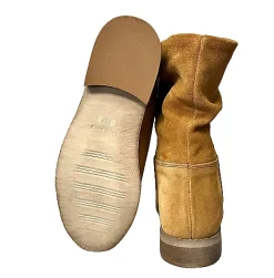 Scarpe di Maremma Stivale In Camoscio Arricciato E Zeppa Interna*Donna Stivali