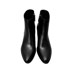 Scarpe di Maremma Stivaletto Artigianale In Pelle Nero Pfv*Donna Tronchetti