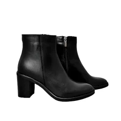 Scarpe di Maremma Stivaletto Artigianale In Pelle Nero Pfv*Donna Tronchetti