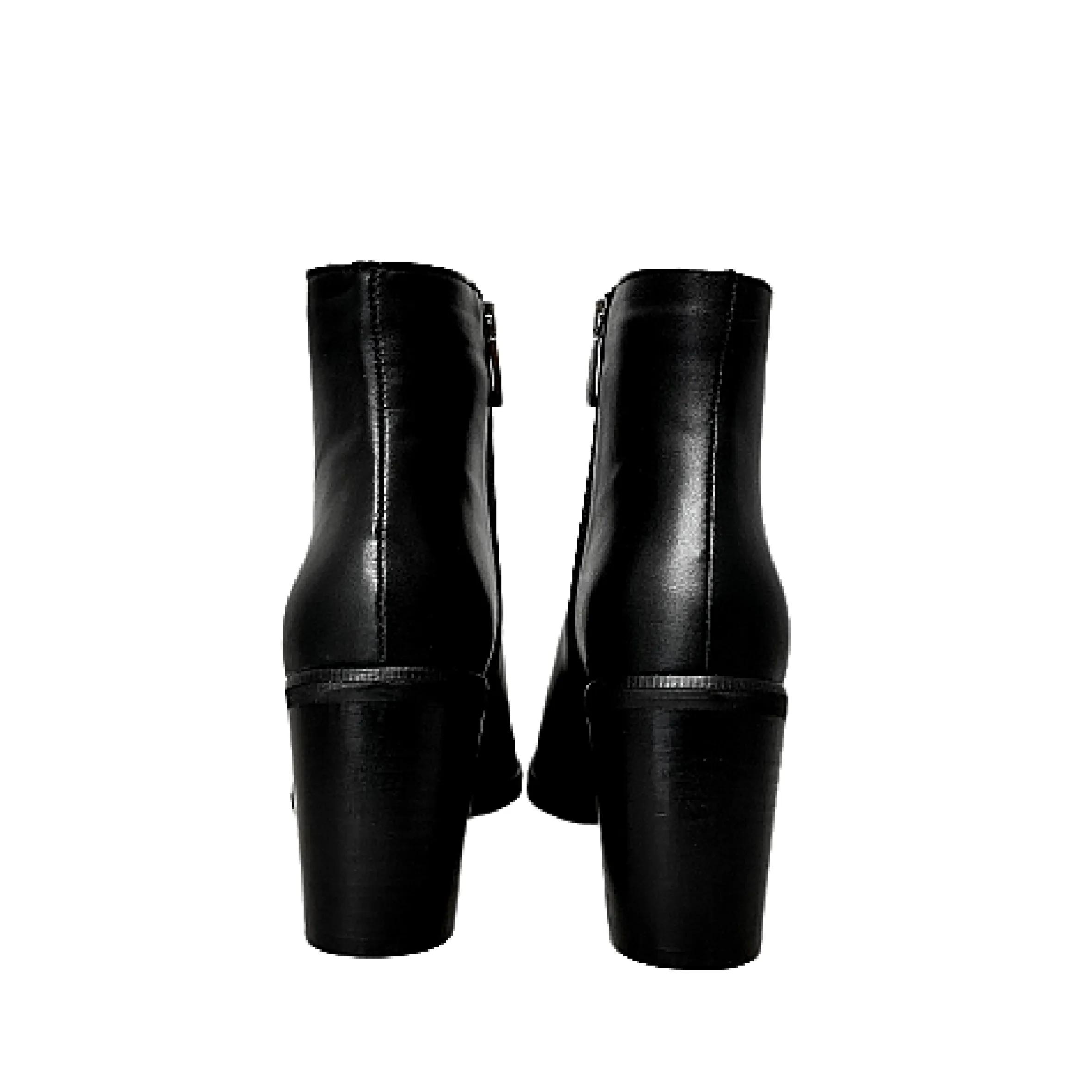 Scarpe di Maremma Stivaletto Artigianale In Pelle Nero Pfv*Donna Tronchetti