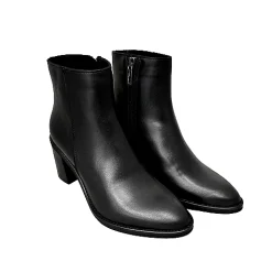 Scarpe di Maremma Stivaletto Artigianale In Pelle Nero Pfv*Donna Tronchetti