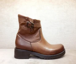 Scarpe di Maremma Stivaletto Asimmetrico In Pelle*Donna Tronchetti