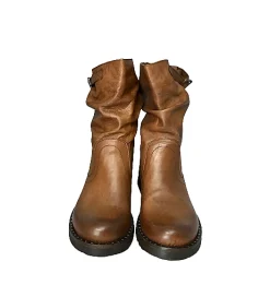 Scarpe di Maremma Stivaletto Basso In Pelle Artigianale*Donna Stivali