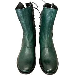 Scarpe di Maremma Stivaletto Petrolio In Pelle Tuffata Camarri 1916*Donna Stivali