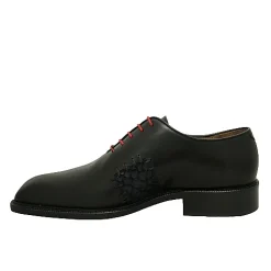 Scarpe di Maremma Stringata Artigianale Con Toppe Cucite*Uomo Stringate
