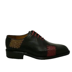 Scarpe di Maremma Stringata Artigianale Con Toppe Cucite*Uomo Stringate