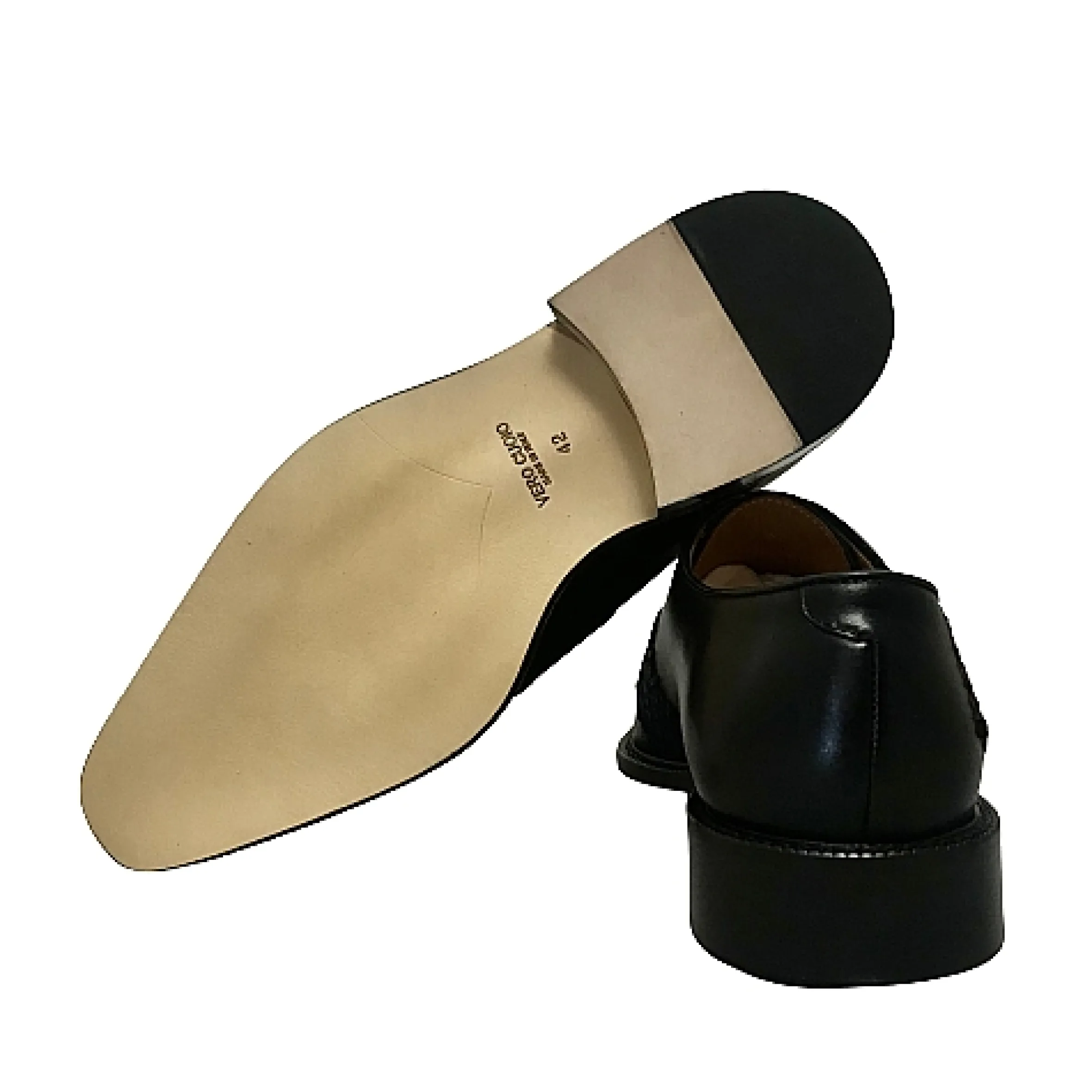 Scarpe di Maremma Stringata Artigianale Con Toppe Cucite*Uomo Stringate