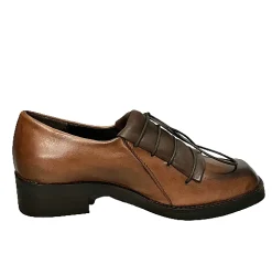 Scarpe di Maremma Stringata Artigianale In Pelle Cuoio*Donna Scarpe Stringate