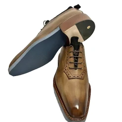 Scarpe di Maremma Stringata Artigianale Marrone*Uomo Stringate
