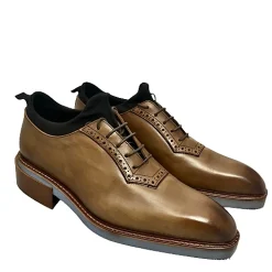 Scarpe di Maremma Stringata Artigianale Marrone*Uomo Stringate