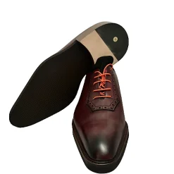 Scarpe di Maremma Stringata Artigianale Viola*Uomo Stringate